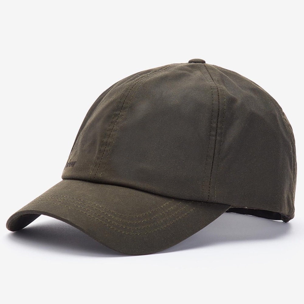 ♥️ BARBOUR Waxed Cotton Sports Cap
